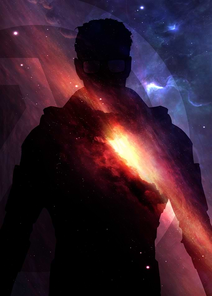 Silhouette in Space