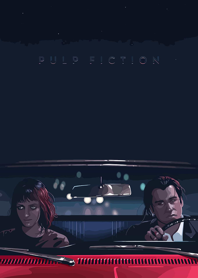 Pulp Fiction Movie Poster