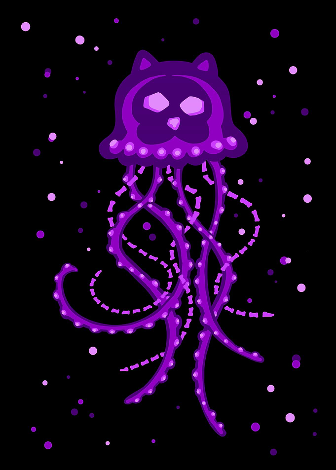 Skelly Jelly Cat