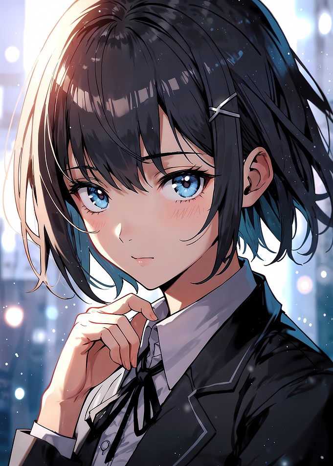 Anime Girl Portrait