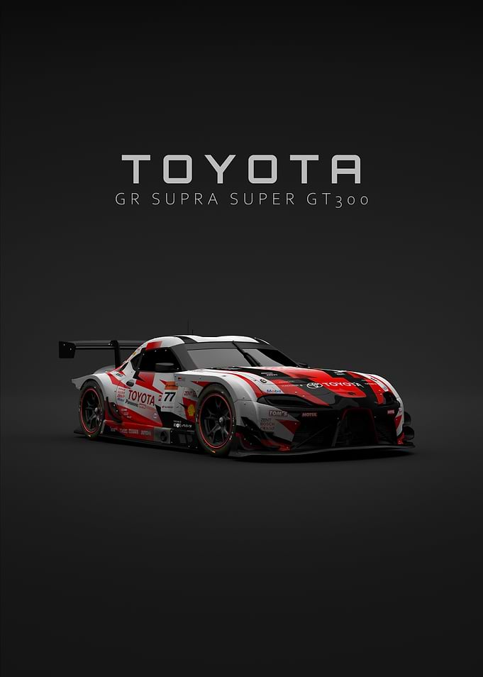 Toyota GR Supra - Super GT300 2022 - Front - Specs