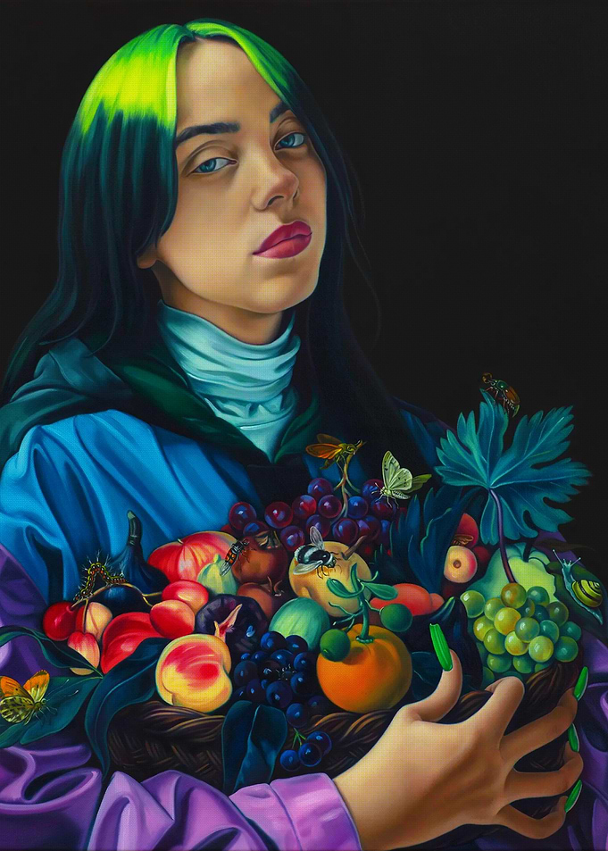 Billie Eilish Fruit Still Life