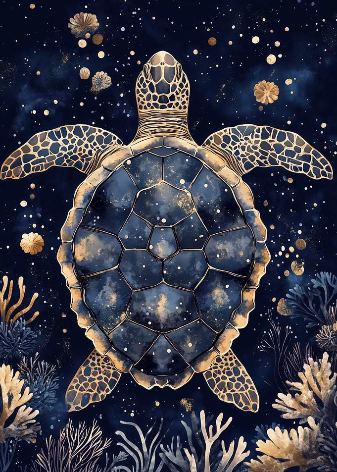 Sea Turtle Kintsugi
