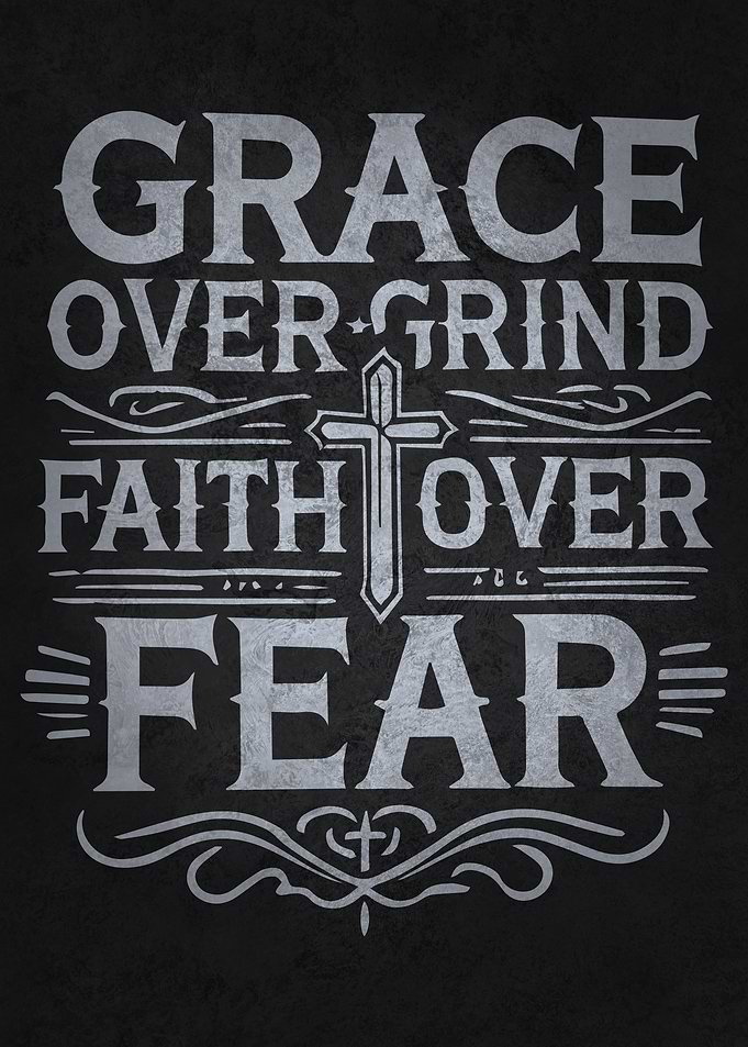 Grace Over Grind Faith Over Fear