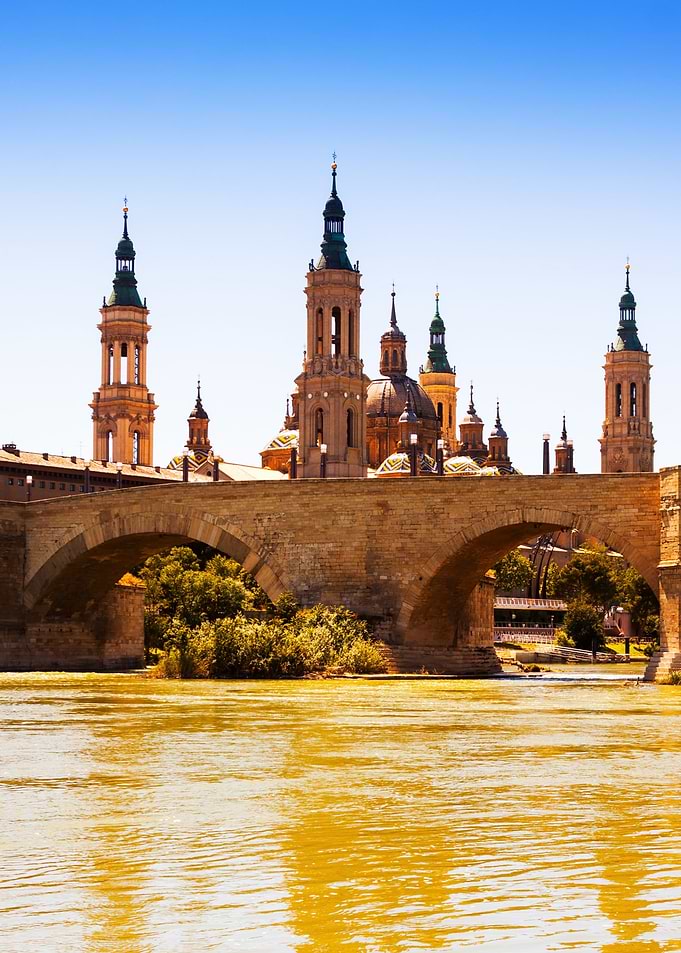 Stone Bridge and Cathedral