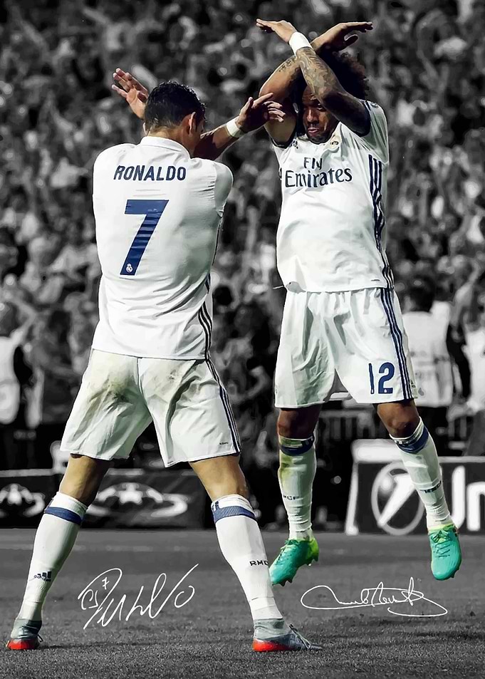 Ronaldo & Marcelo Celebration