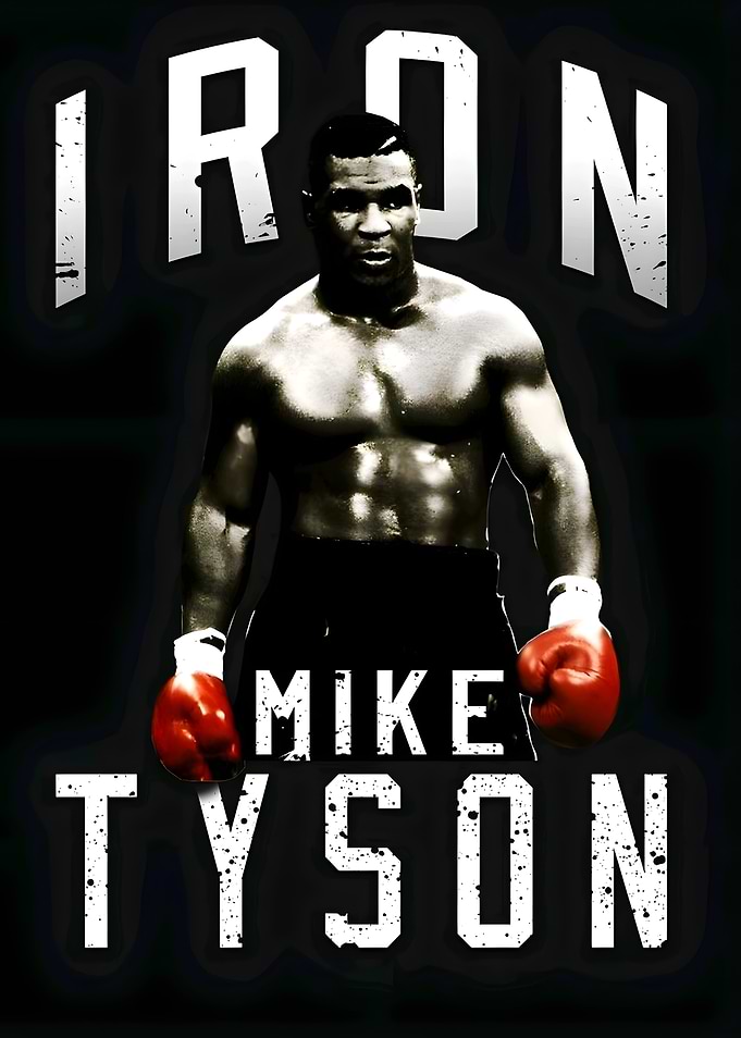 Mike Tyson Iron Poster