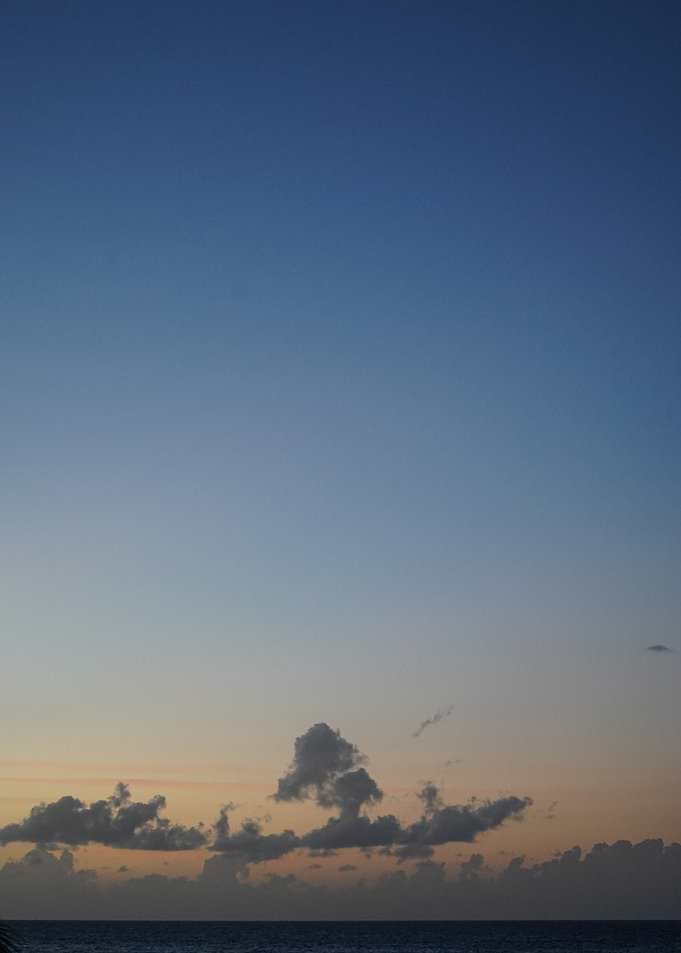 Sunset Sky with Clouds