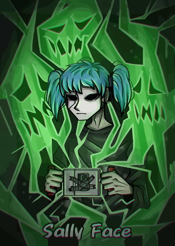 Sally Face Digital Art