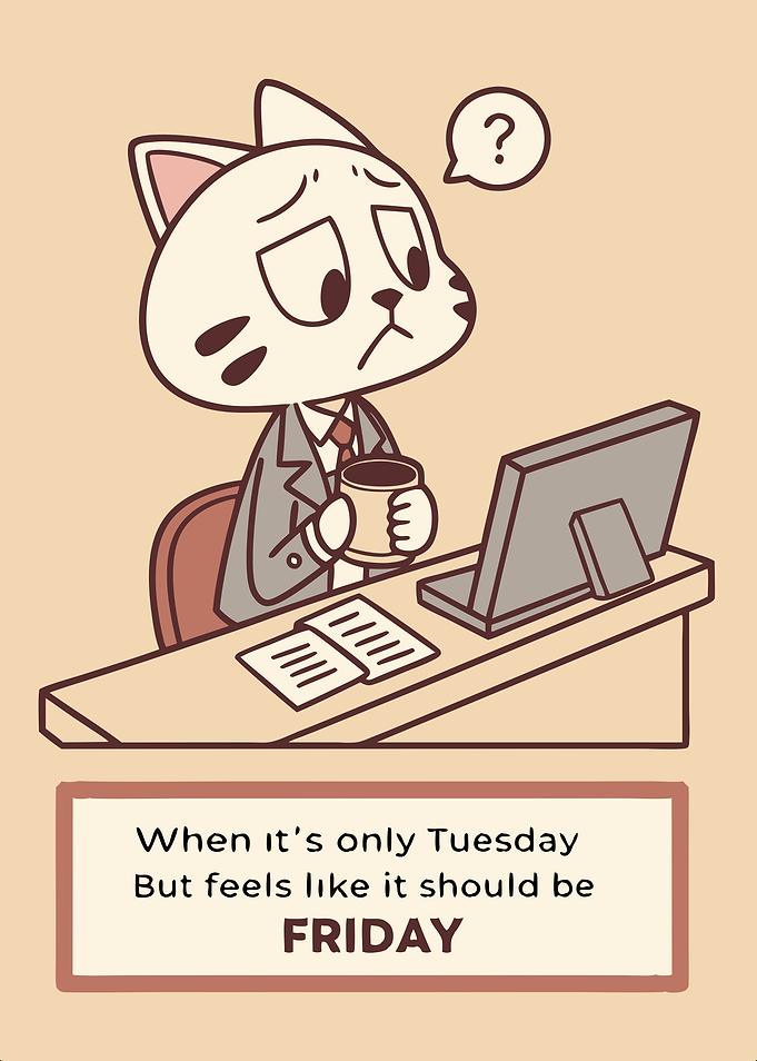 Cat's Tuesday Blues