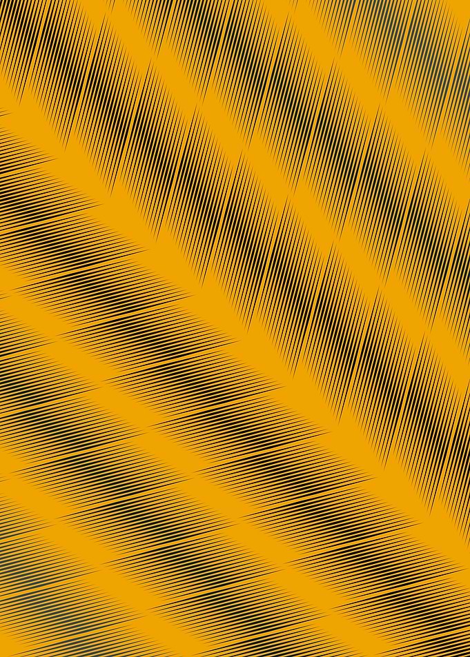 Abstract Yellow and Black Pattern