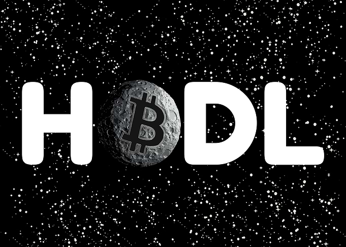 Bitcoin HODL Moon