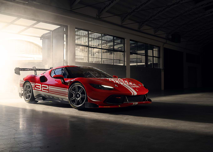 Ferrari 499P Race Car