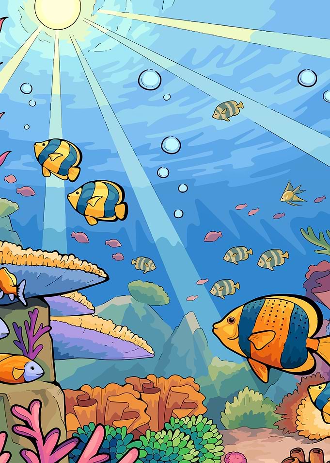 Coral Reef art