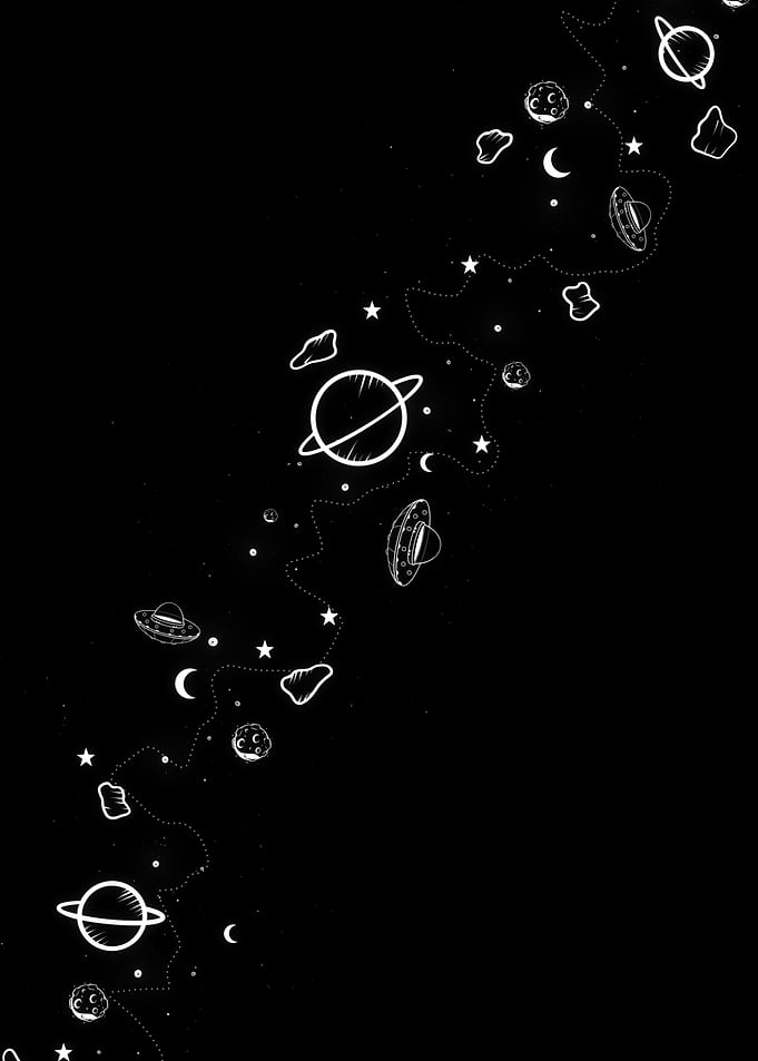 Space Galaxy Doodle