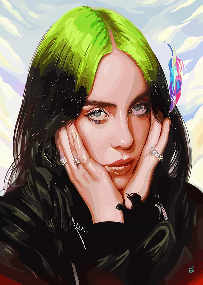 Billie Eilish Portrait