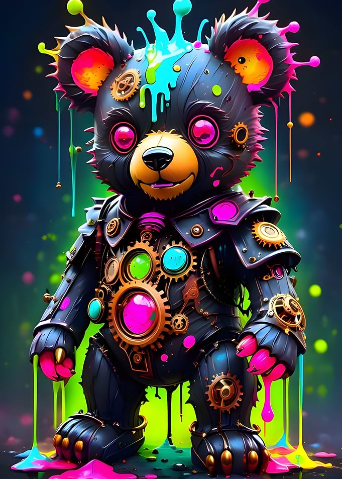 Steampunk Teddy Bear