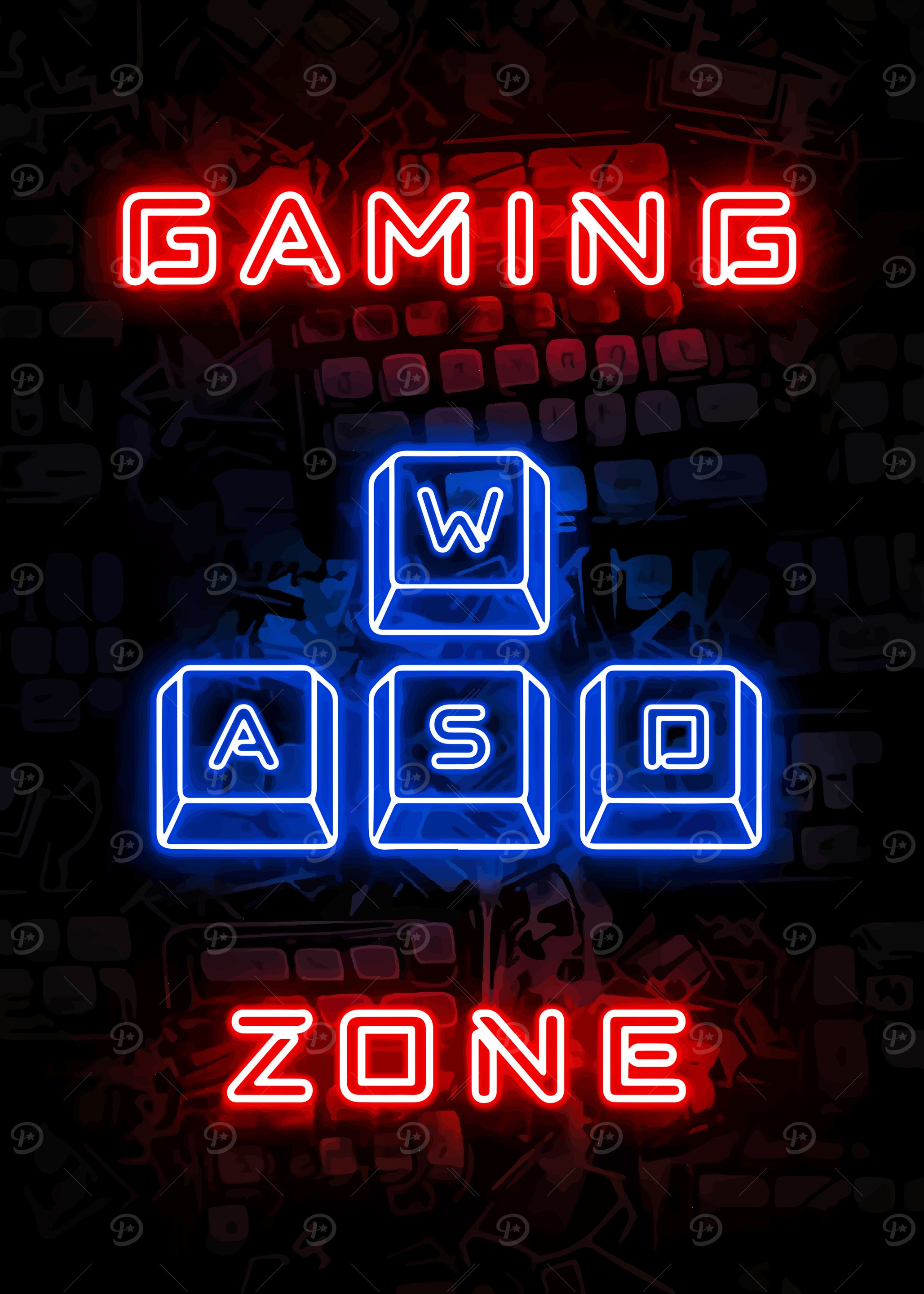Gaming Zone Neon Sign