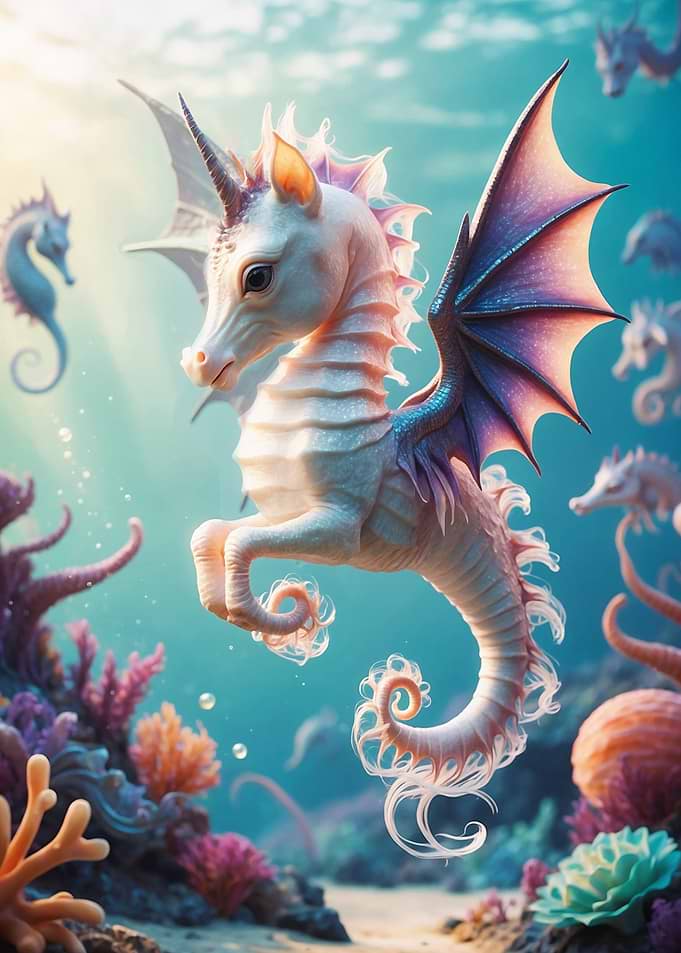 Hybrid Unicorn Seahorse Fry