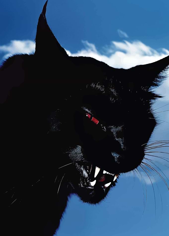 Black Cat Silhouette