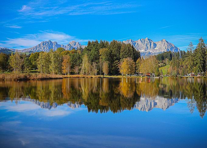 Mountain Lake Reflection