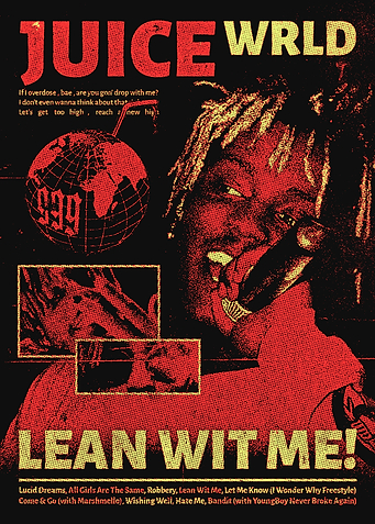 Juice WRLD Lean Wit Me Poster