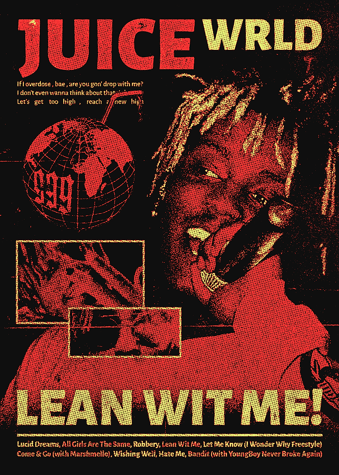 Juice WRLD Lean Wit Me Poster
