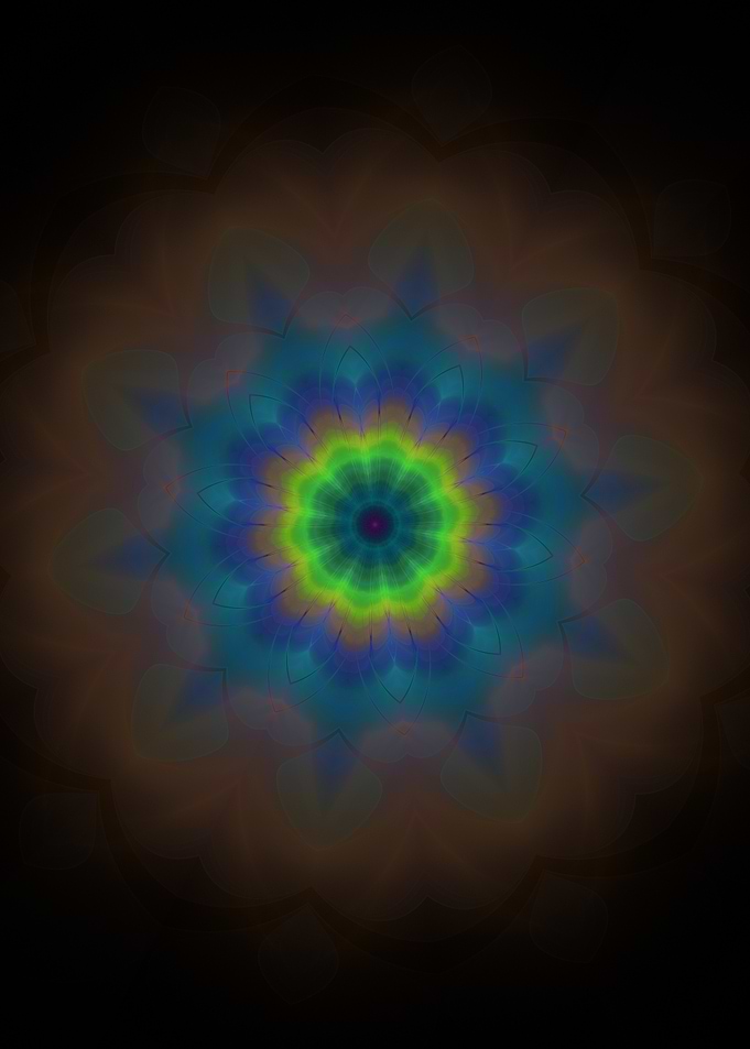 Faceted Crystal Flower