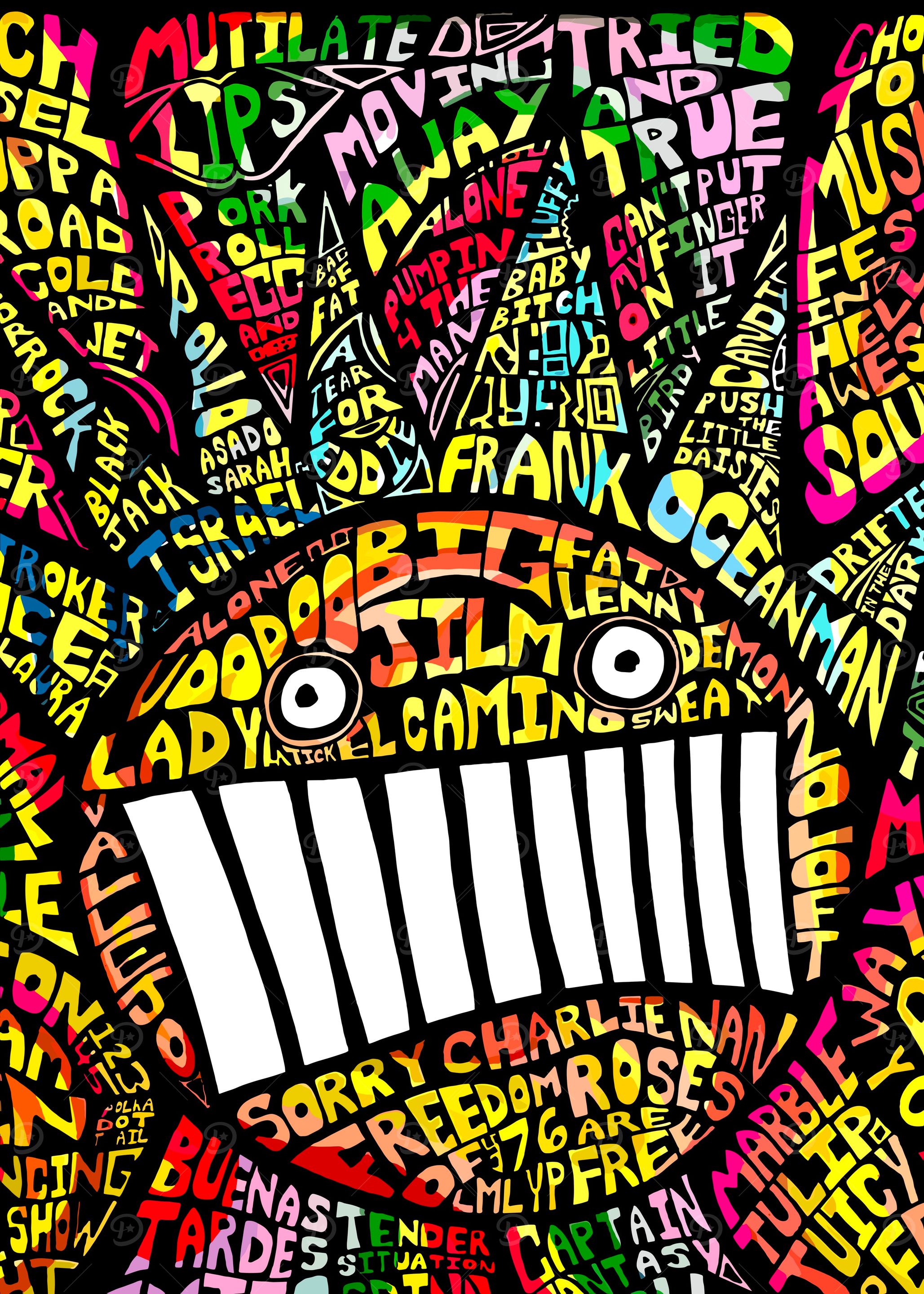 Word Art Portrait