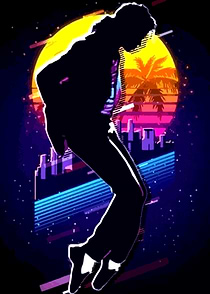 Michael Jackson Retro Art