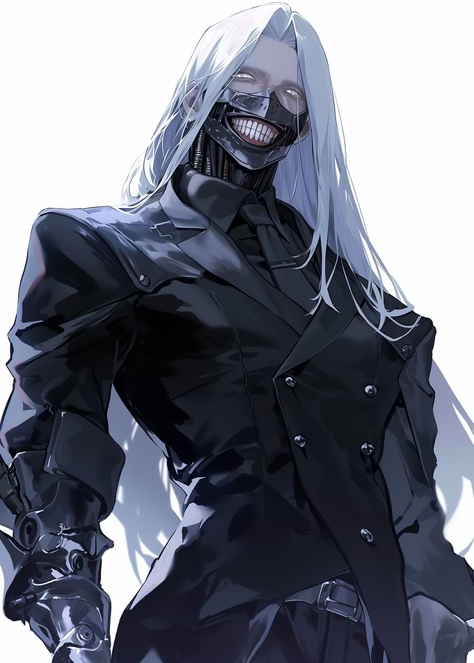 Cyberpunk Anime Character