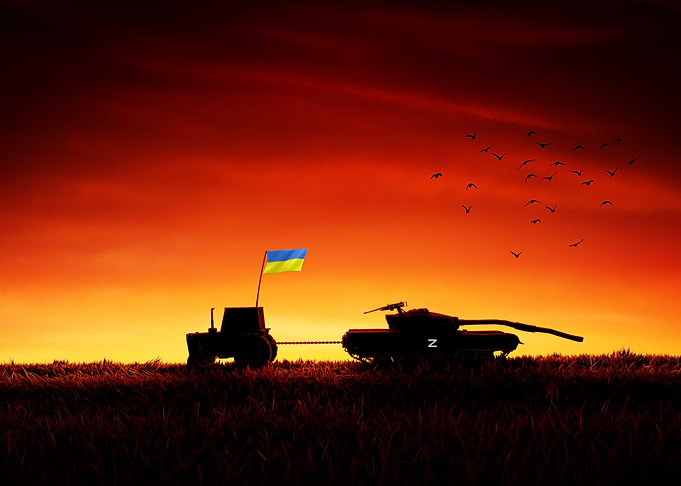 Tractor Vs Tank, Horizontal version