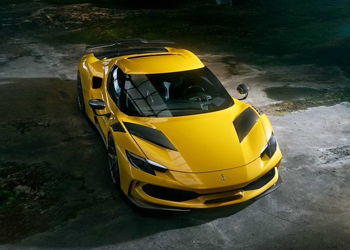 Yellow Sports Car