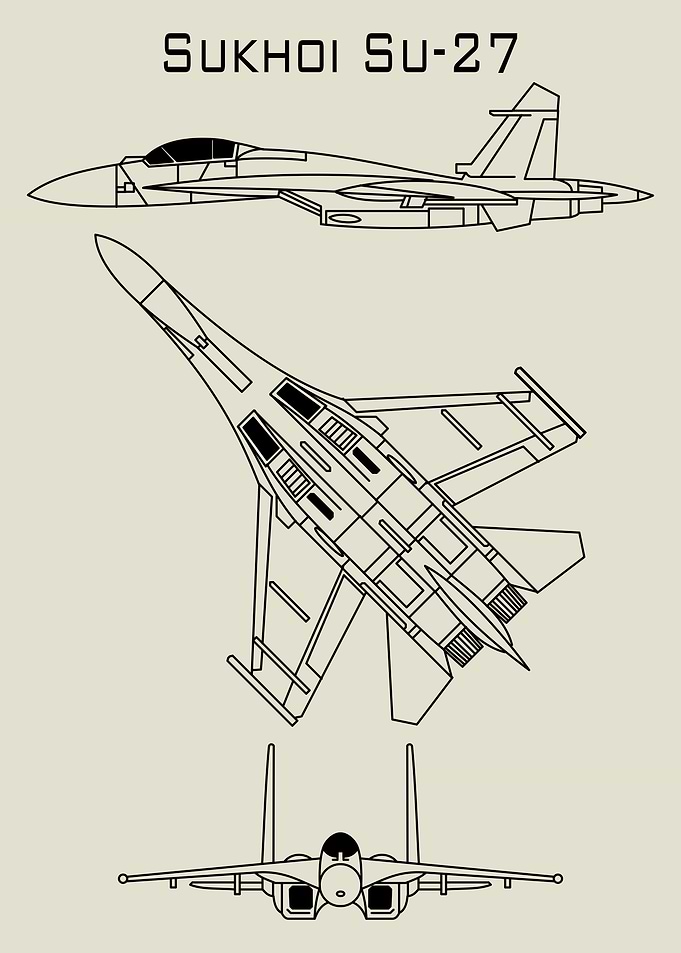 Sukhoi Su-27 Jet Fighter