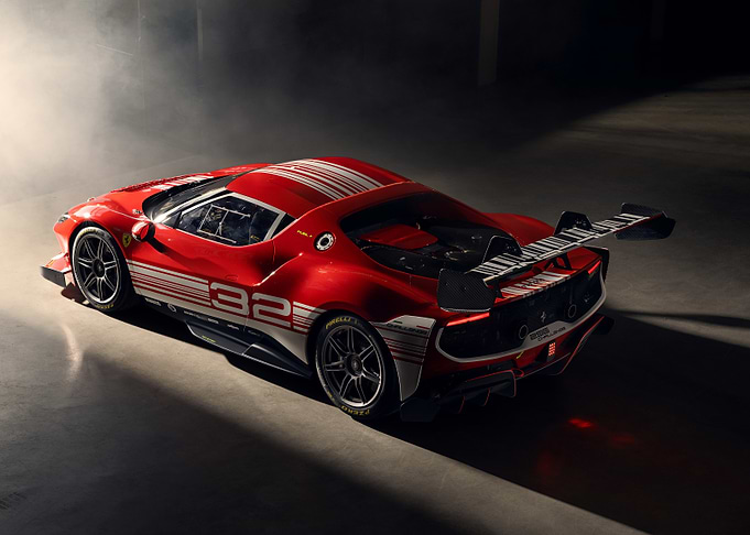Ferrari 499P Race Car