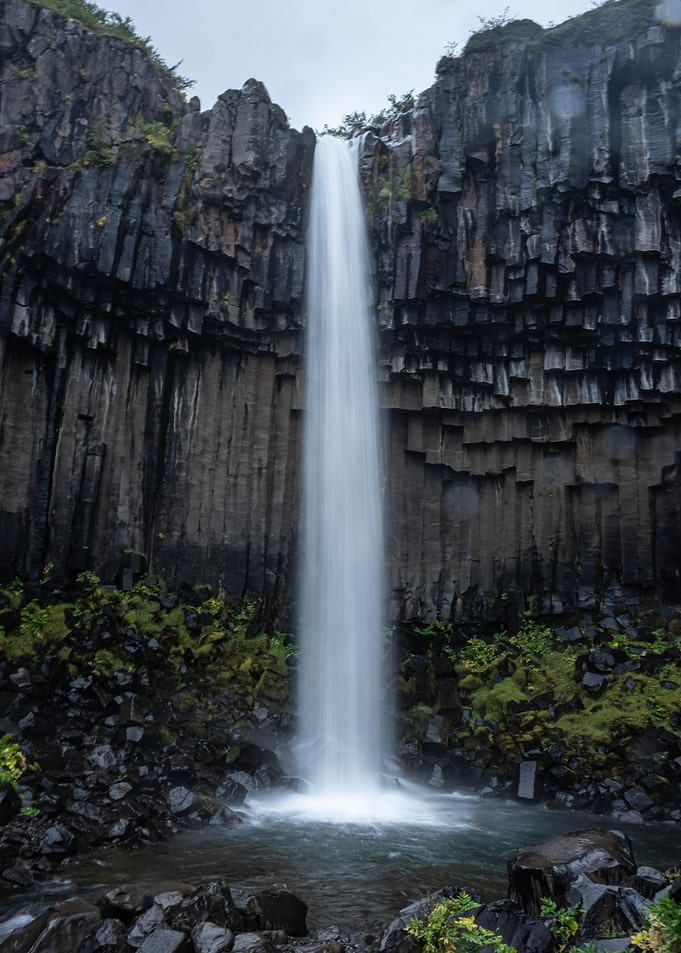 Waterfall in Iceland