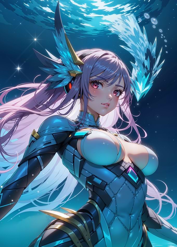 Anime Girl with Wings