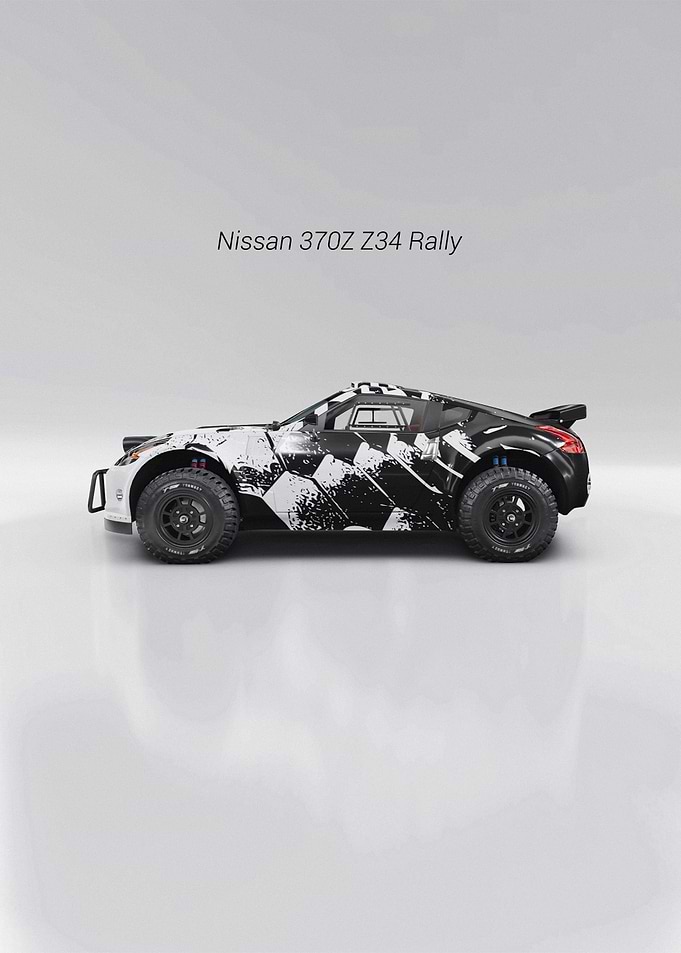 Nissan 370Z Z34 Rally
