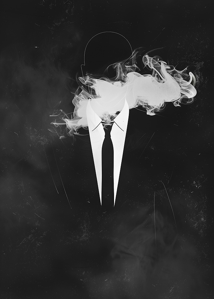 Silhouette in Smoke