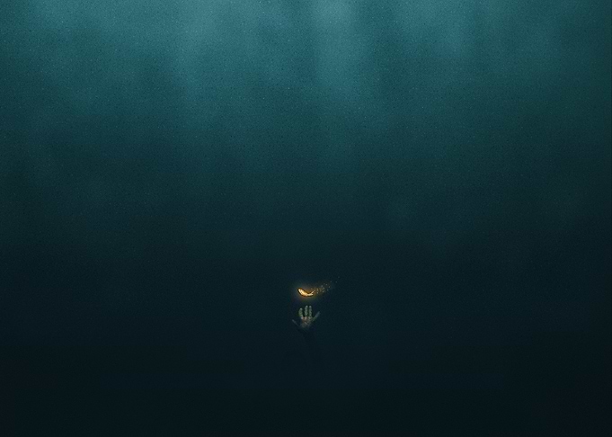 Hand Reaching from Depths
