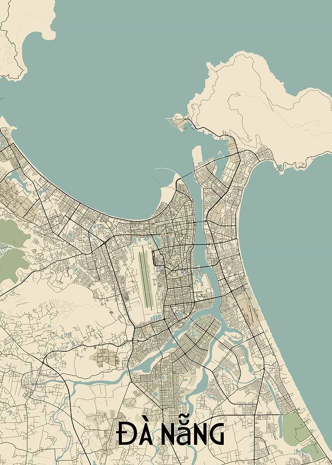 Da Nang City Map