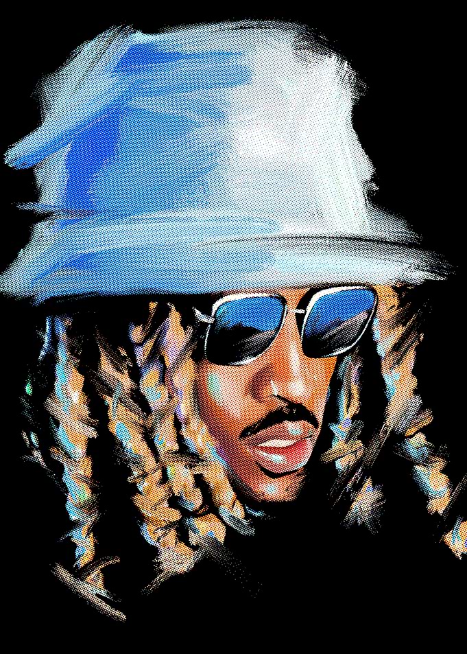 Future in Blue Hat