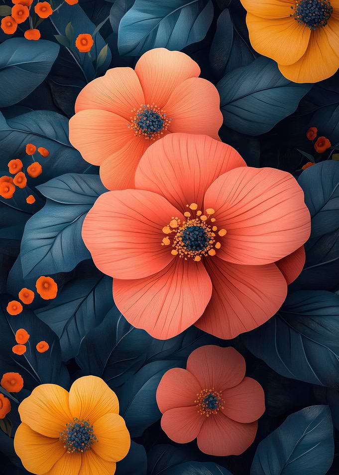 Floral Art Print