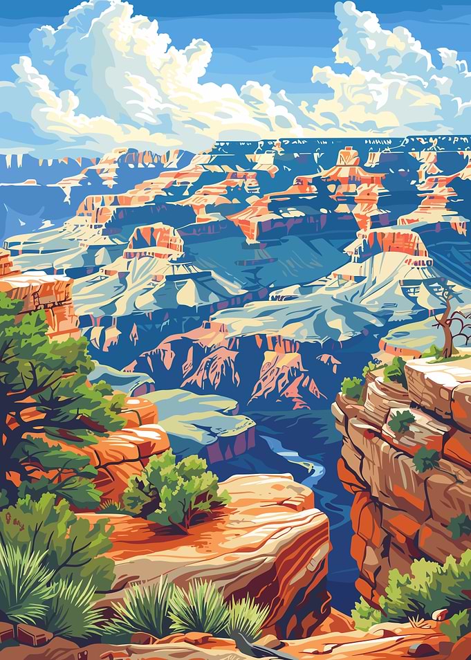 Grand Canyon Landscape