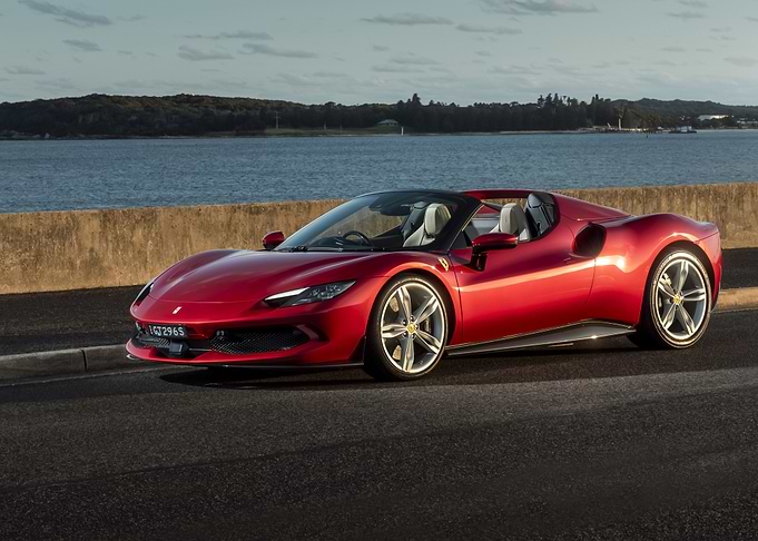 Ferrari Monza SP2 Red Convertible