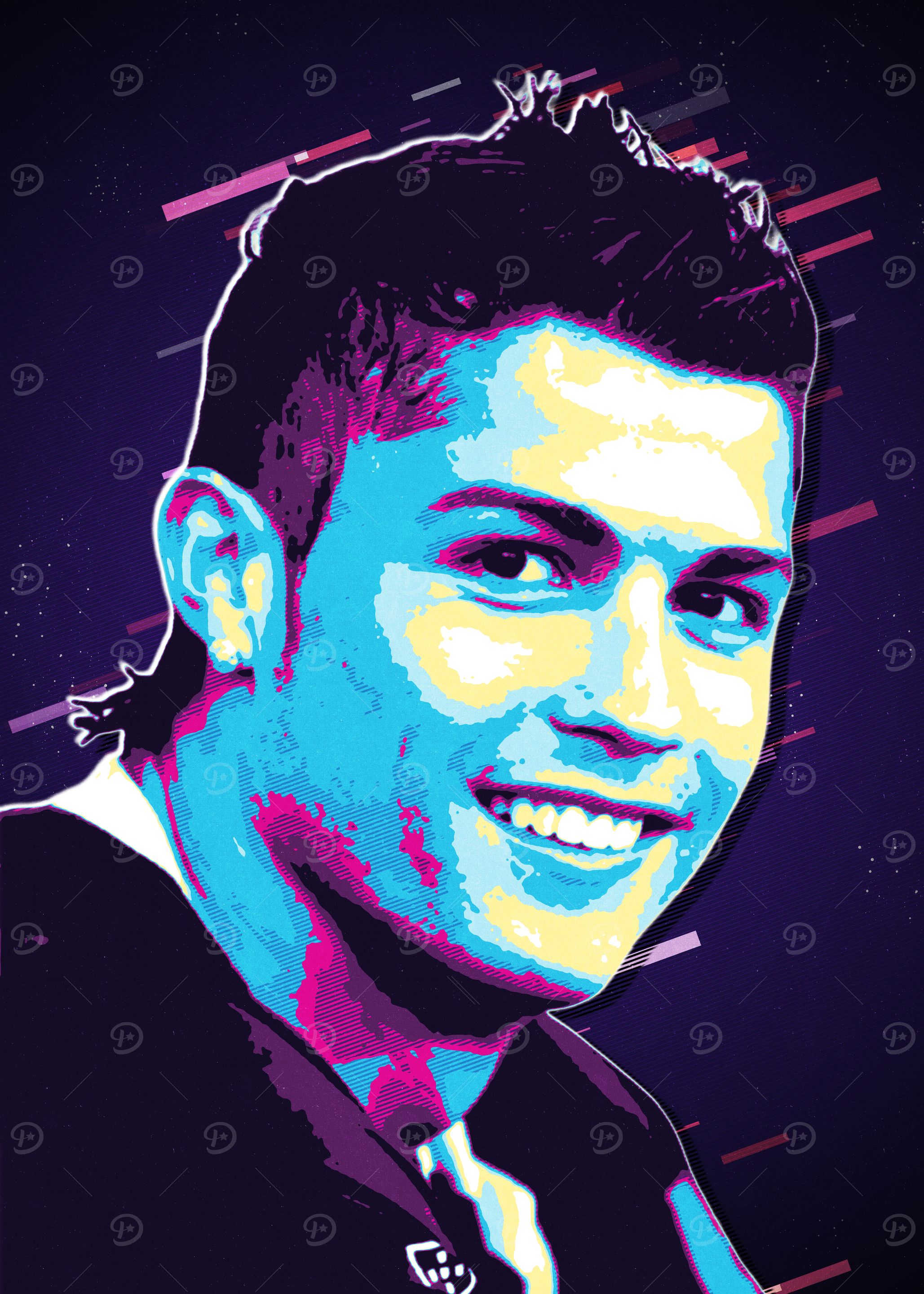 Cristiano Ronaldo Pop Art