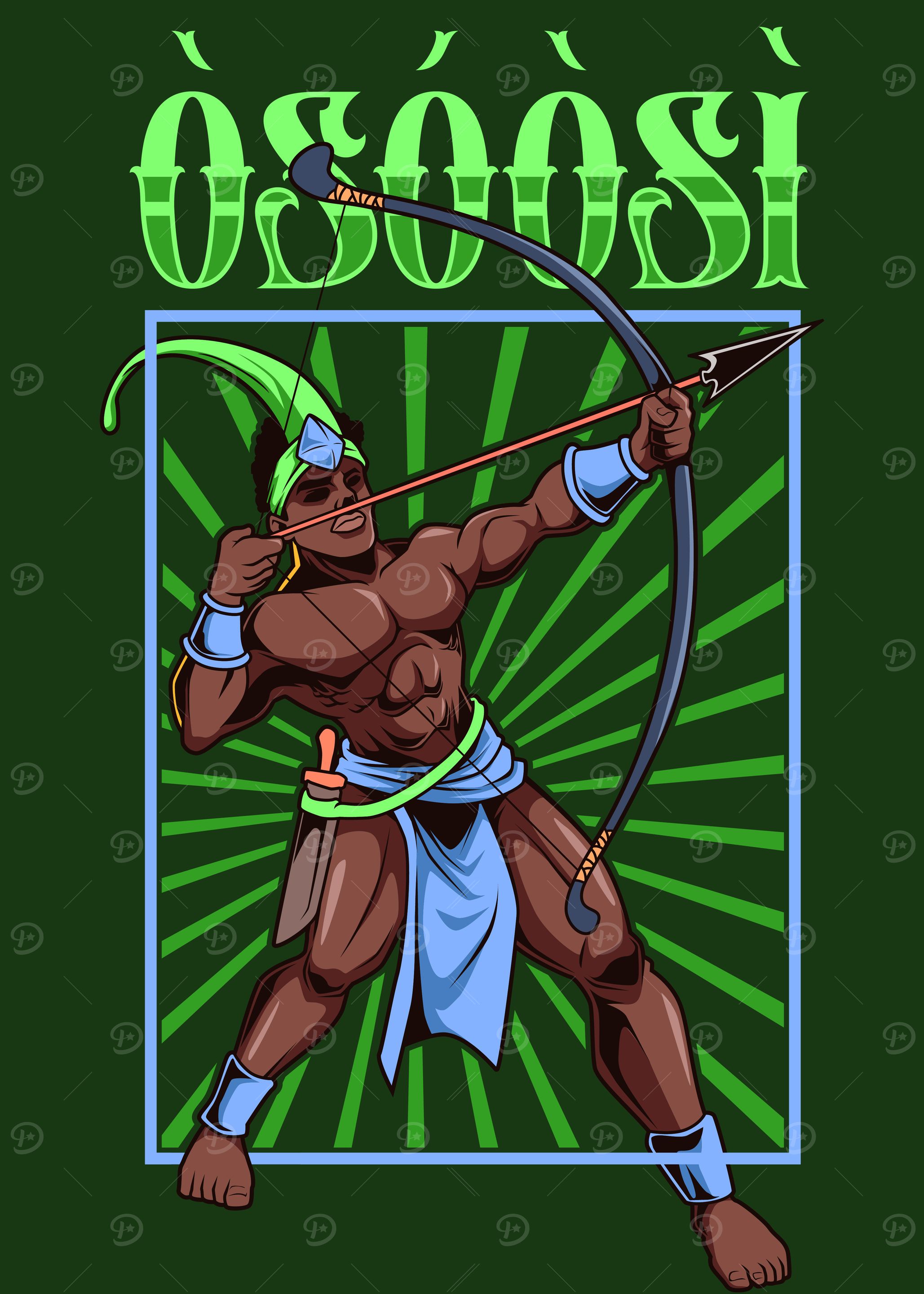 Yoruba Deity Oshosi