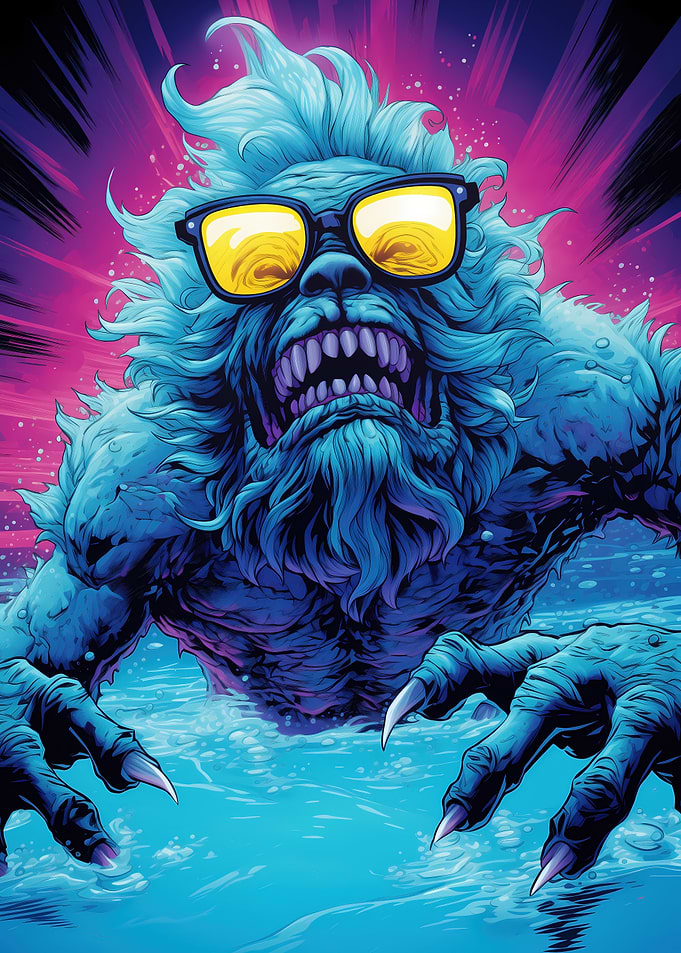 Creature with Sunglasses