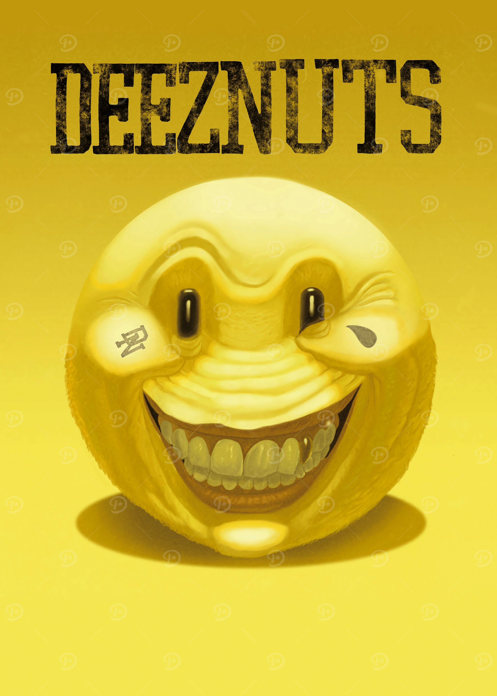 Deez Nuts Smiley Face