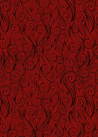 Red Swirl Pattern